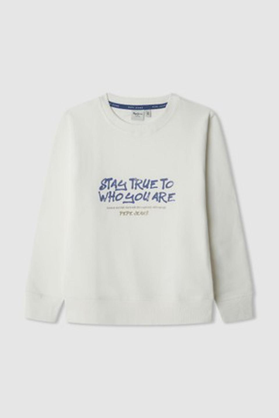 Белый джемпер Pepe Jeans London