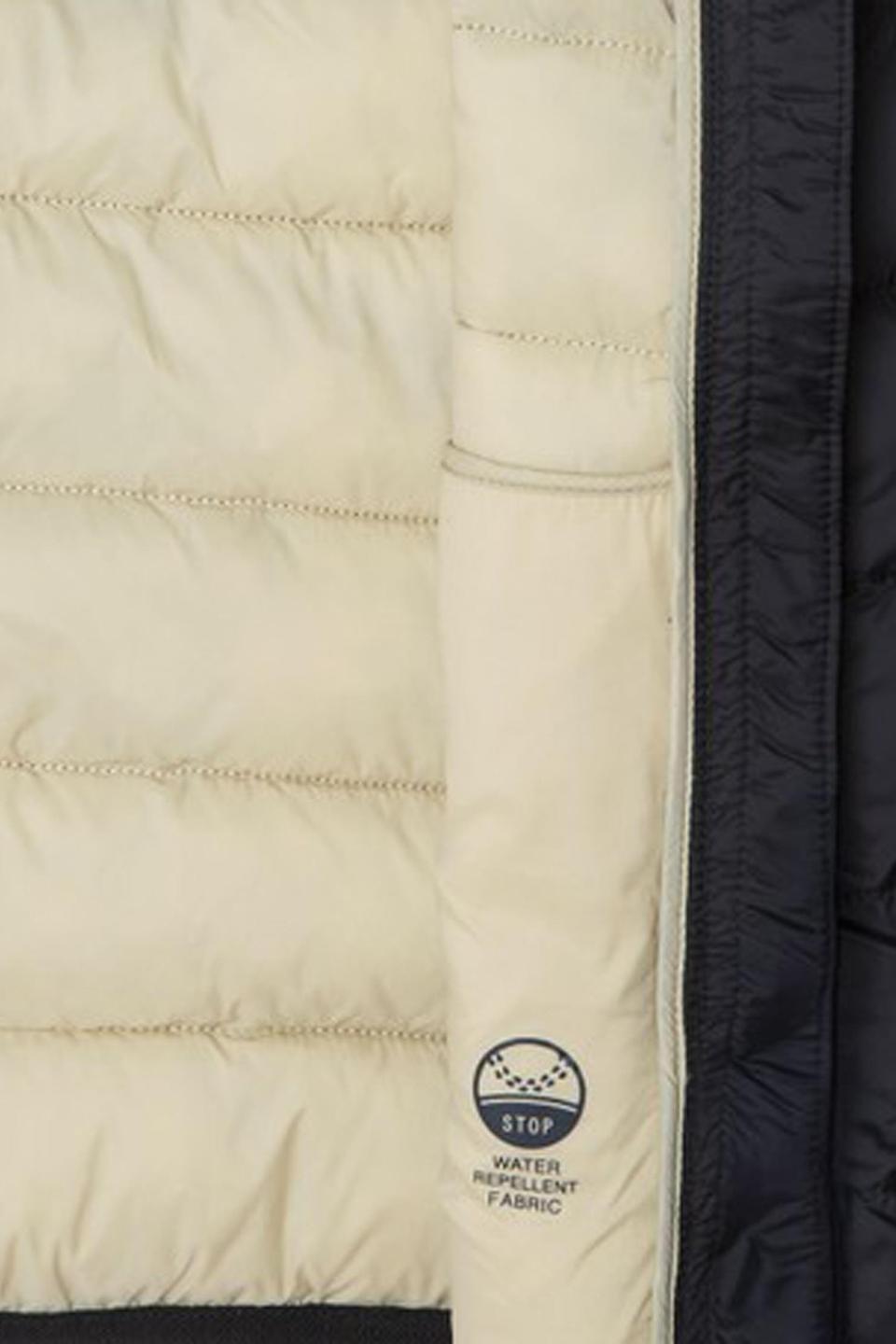 Куртка-пуховик Pepe Jeans London тёмно-синего цвета