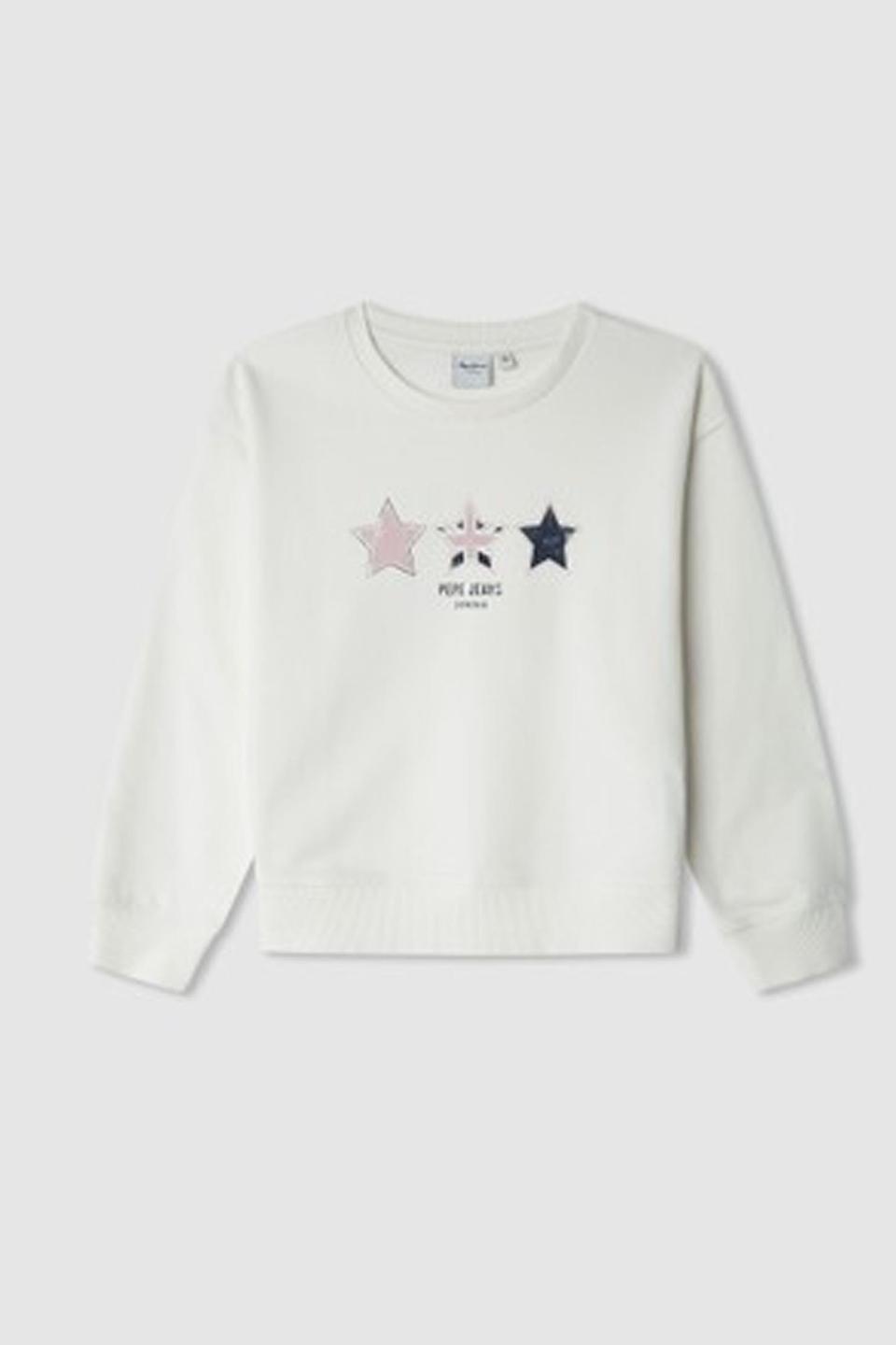 Белый джемпер Pepe Jeans London