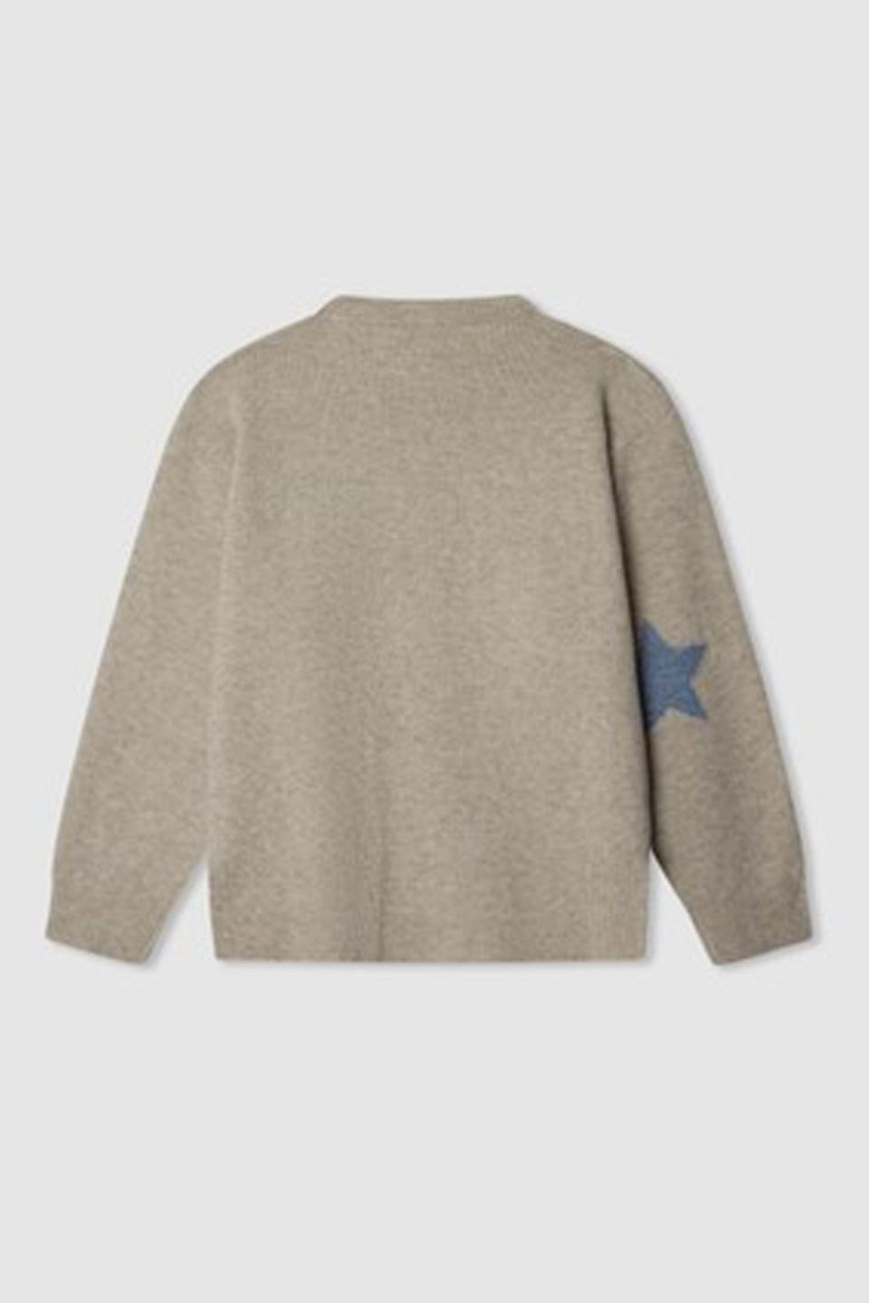 Бежевый джемпер Pepe Jeans London с логотипом