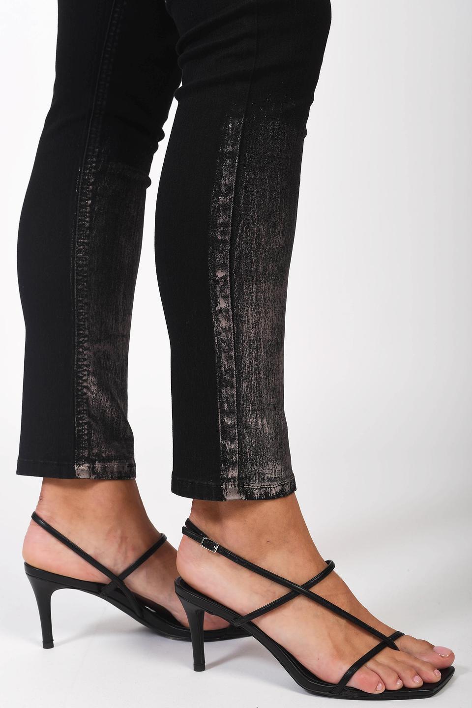 Джинсы скинни Just Valeri чёрные