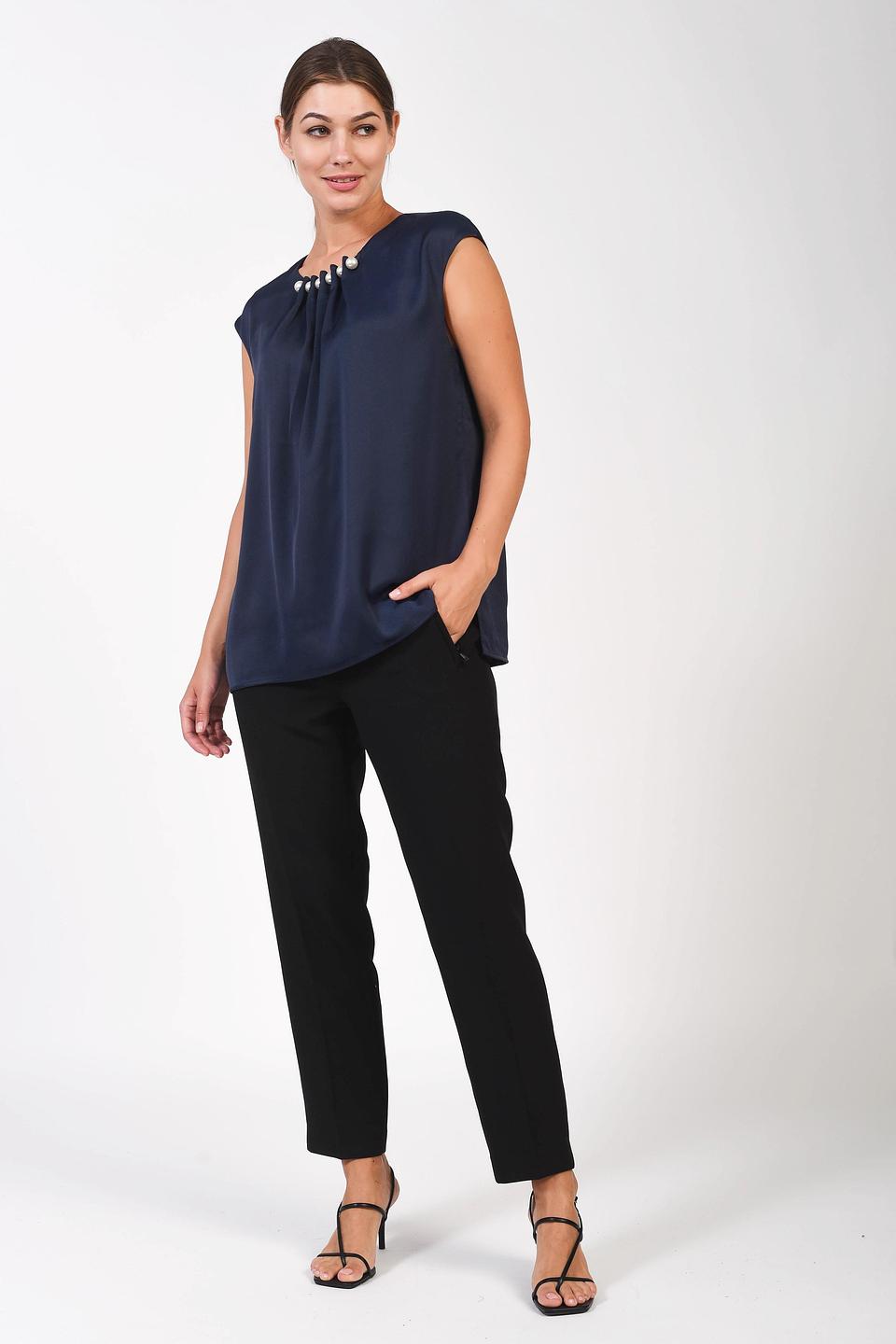 Блуза Just Valeri с жемчугом