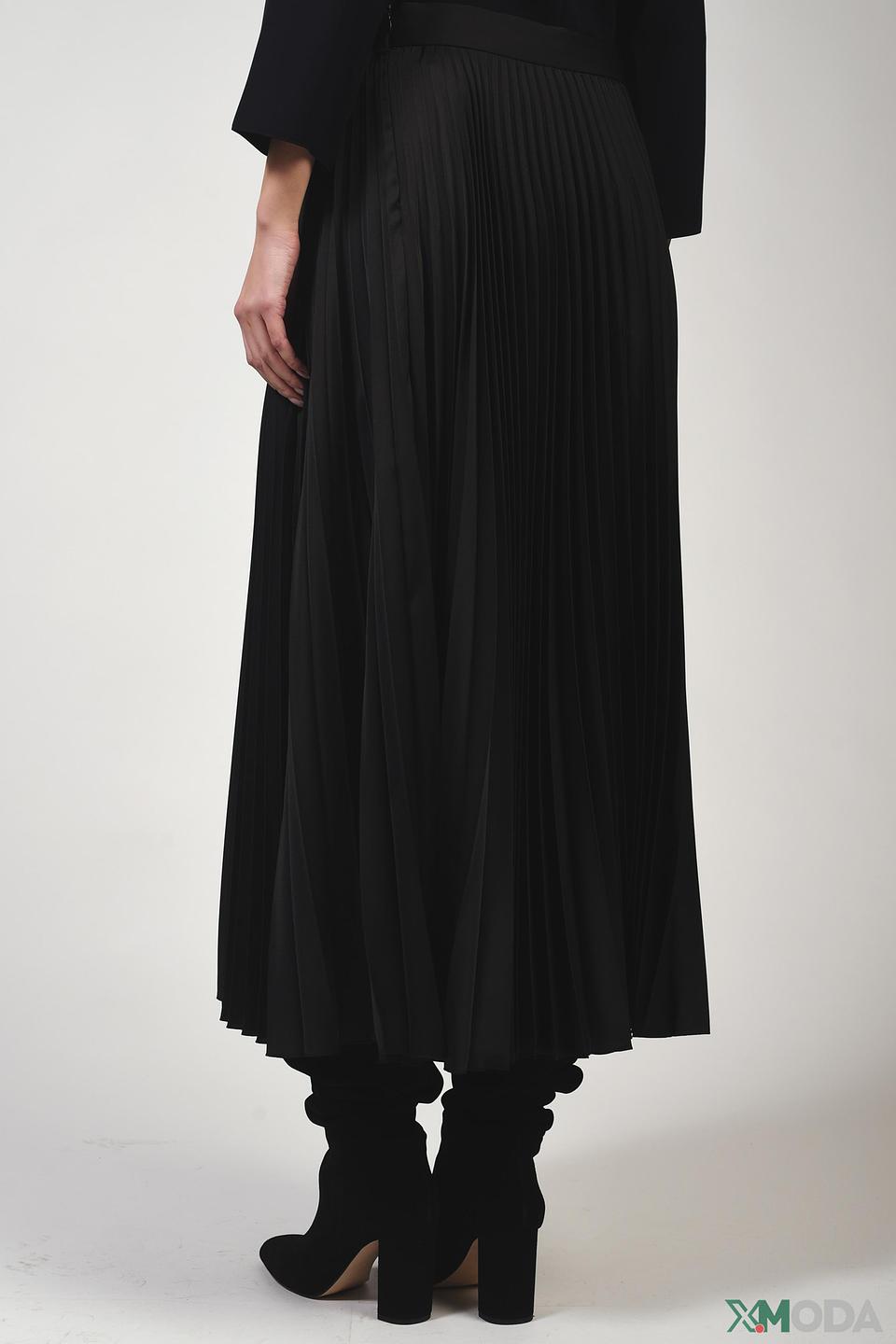 Юбка Escada плиссированная чёрная