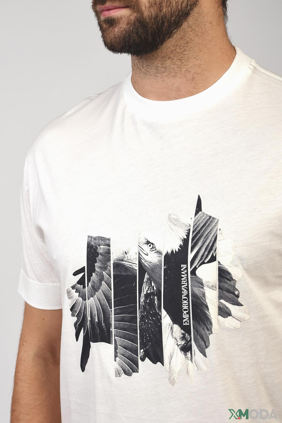 Футболка Emporio Armani с принтом
