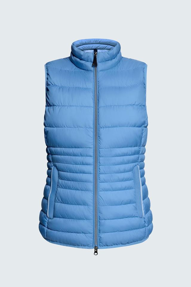 Голубой стеганый жилет Betty Barclay outdoor
