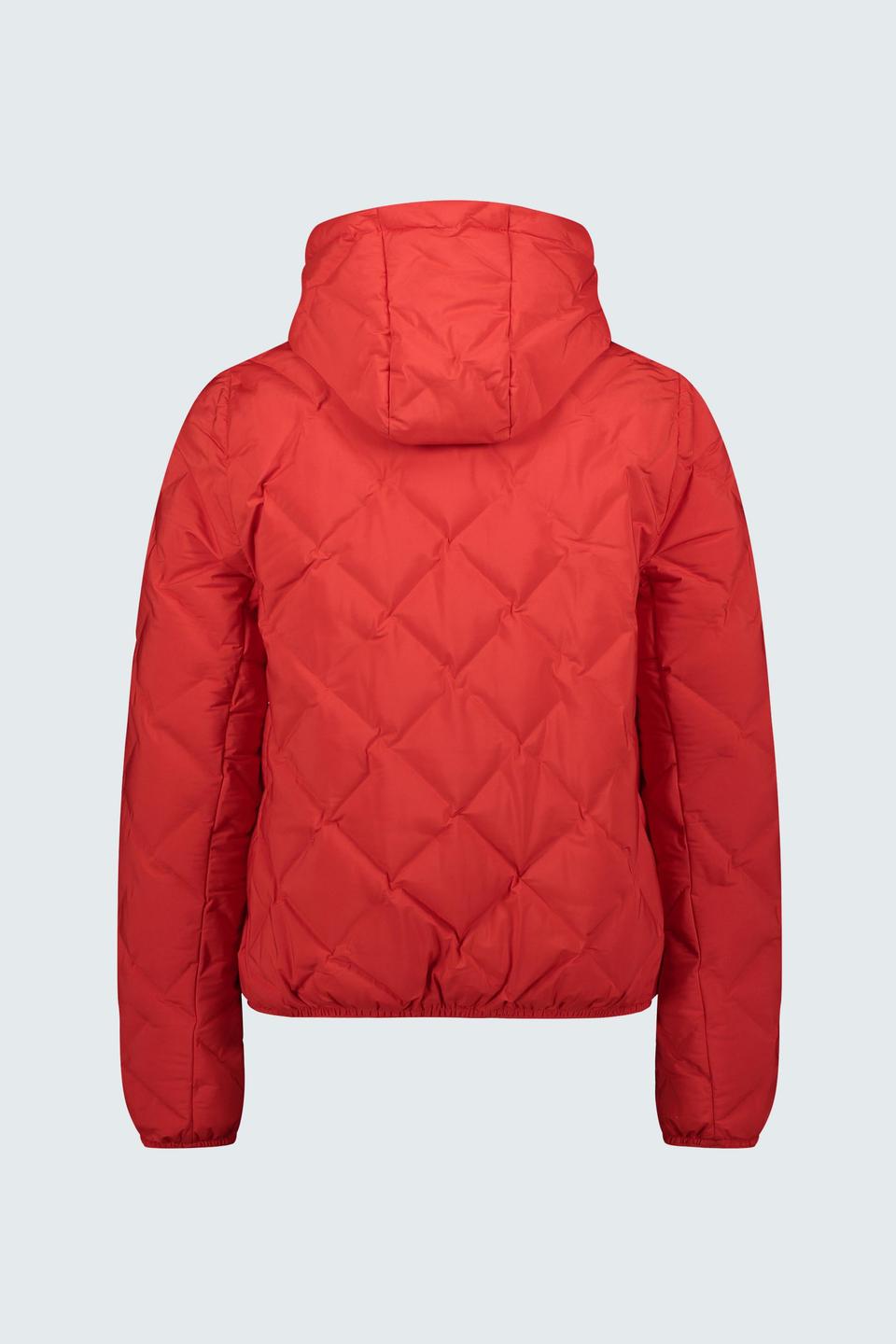 Красная стеганая куртка Betty Barclay outdoor с капюшоном