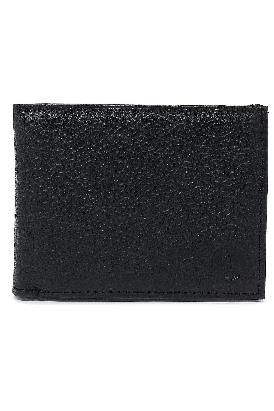 Кошелек с зажимом Pellecon черный