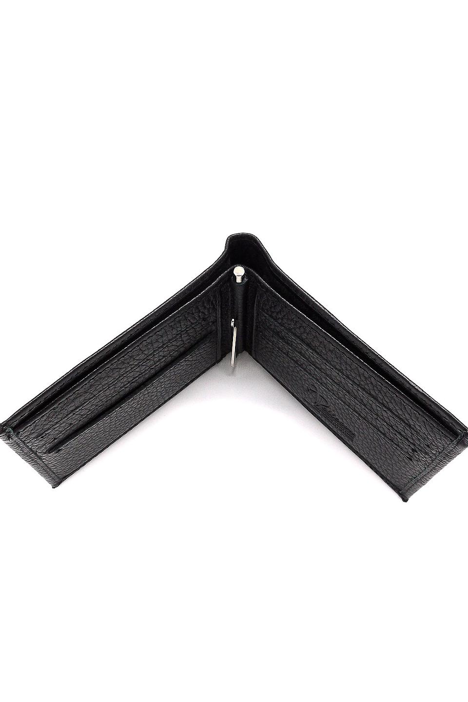 Кошелек с зажимом Pellecon черный