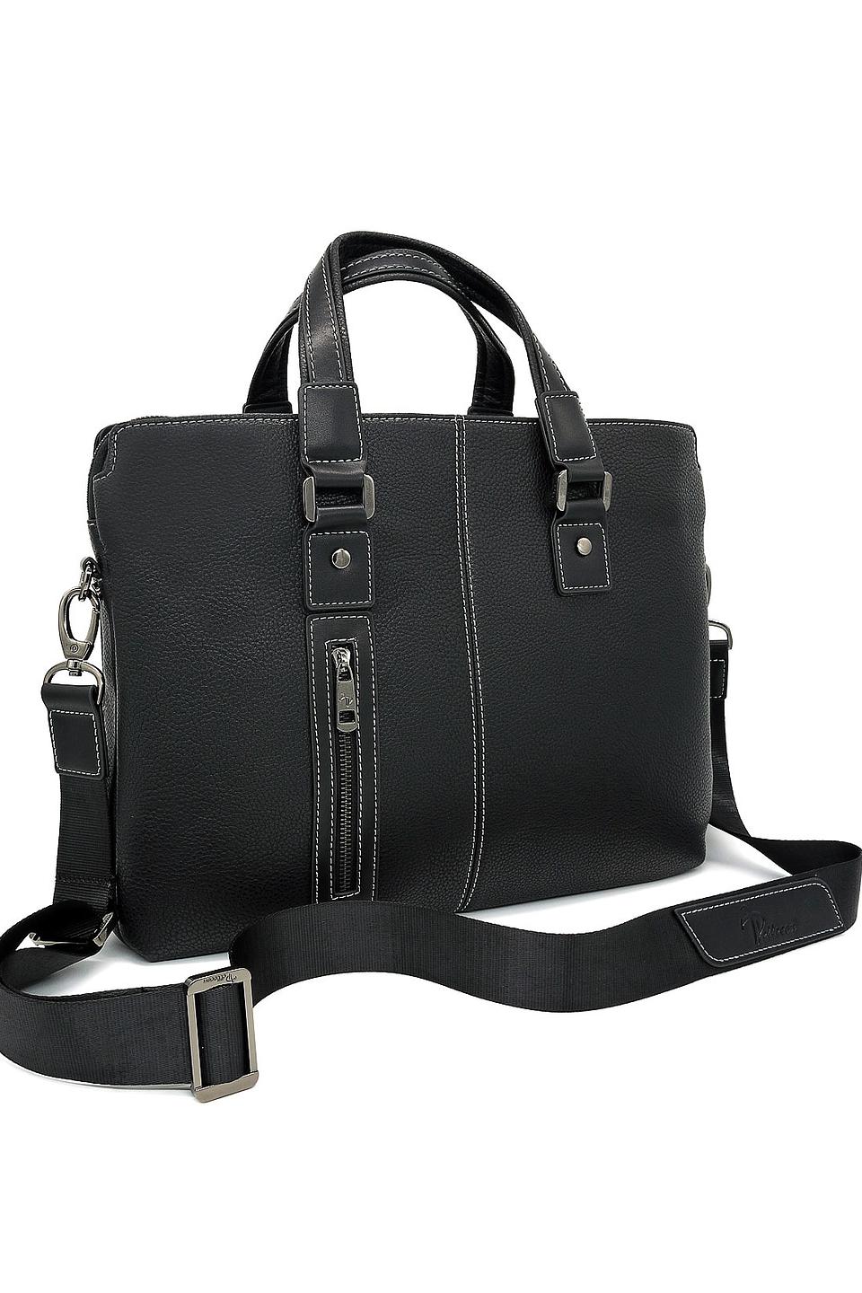 Сумка Pellecon кожаная чёрная