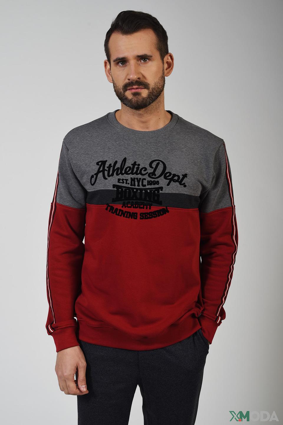 Джемпер Kitaro Athletic Dept. бордовый