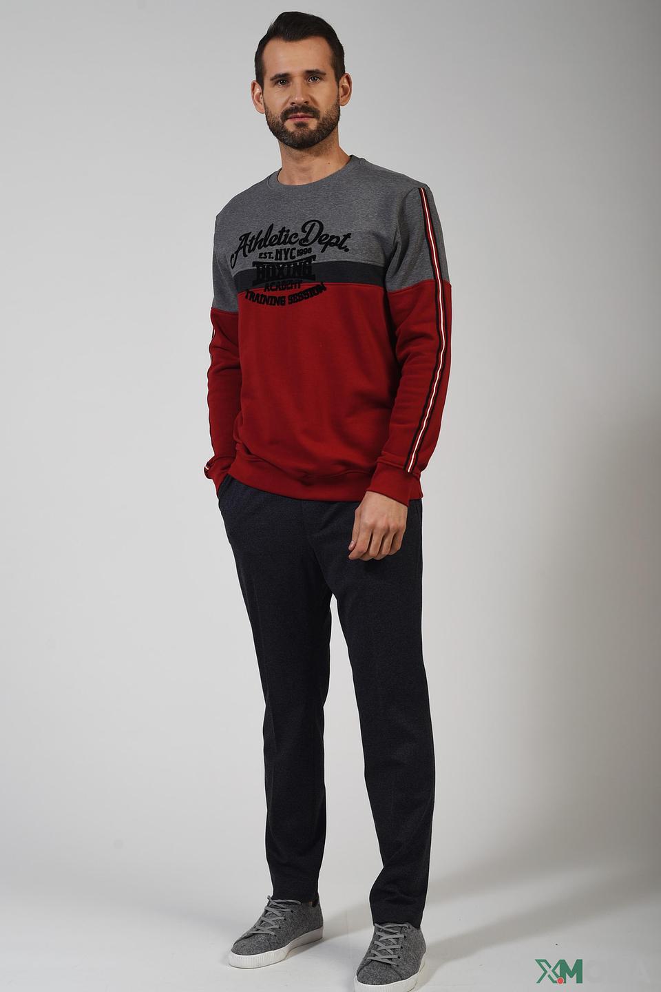 Джемпер Kitaro Athletic Dept. бордовый