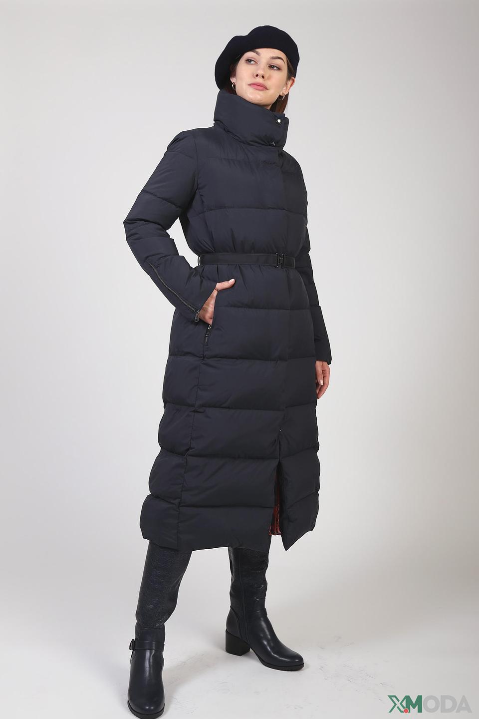 Пальто Windsor стеганое чёрное