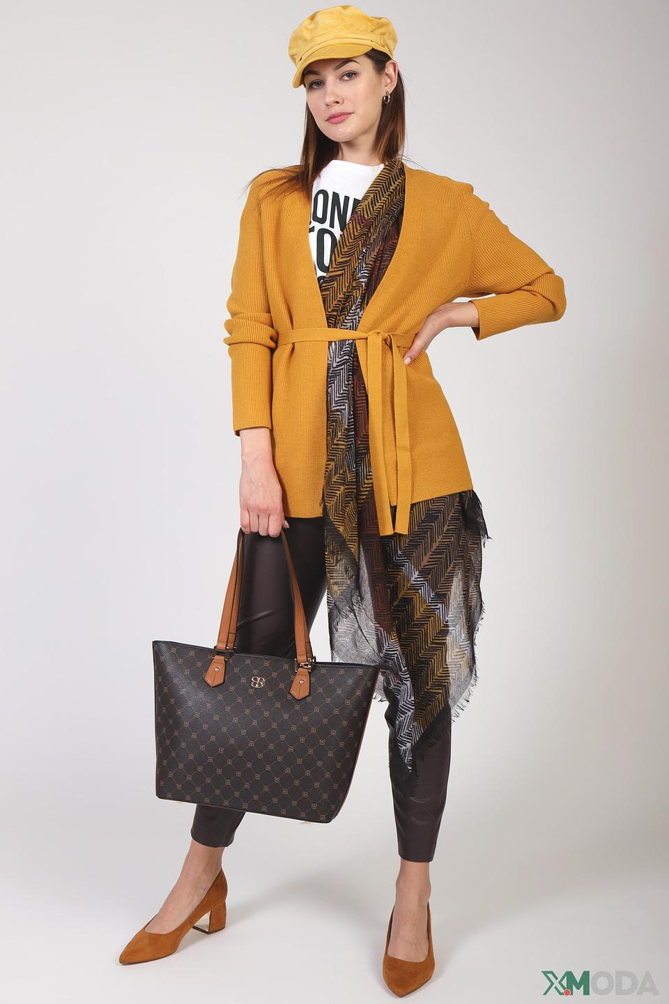 Сумка Basler с логотипом чёрная