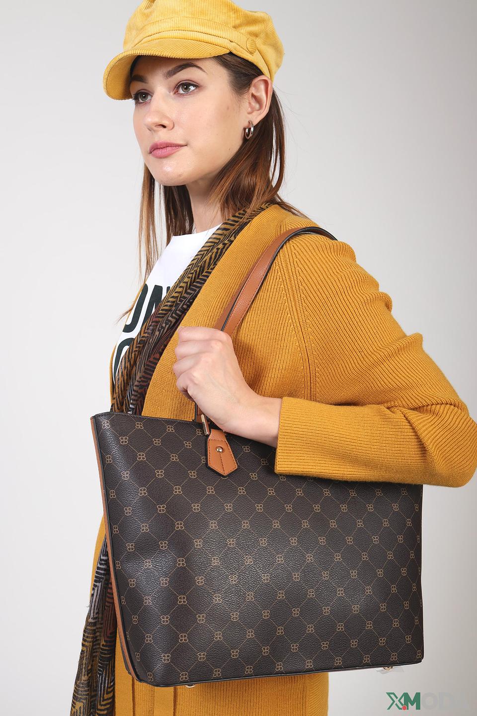 Сумка Basler с логотипом чёрная