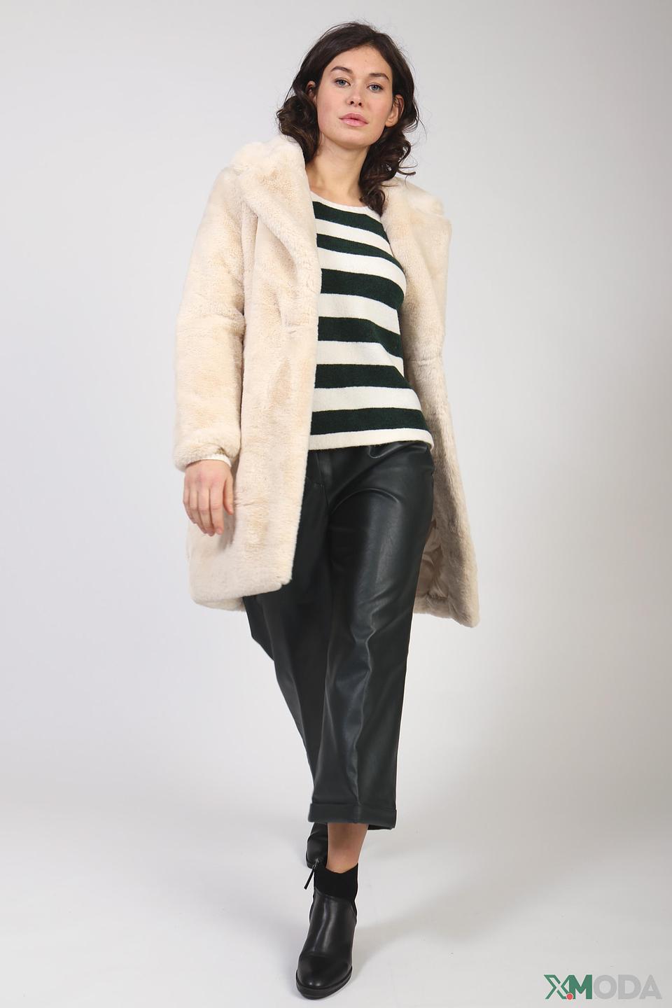 Шуба Tom Tailor бежевая