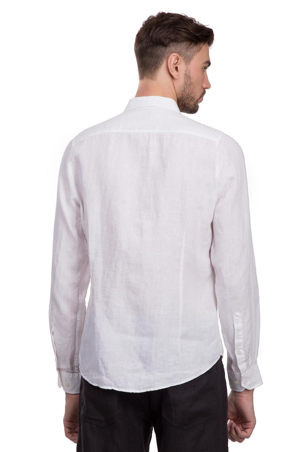 Рубашка Olymp лен белый