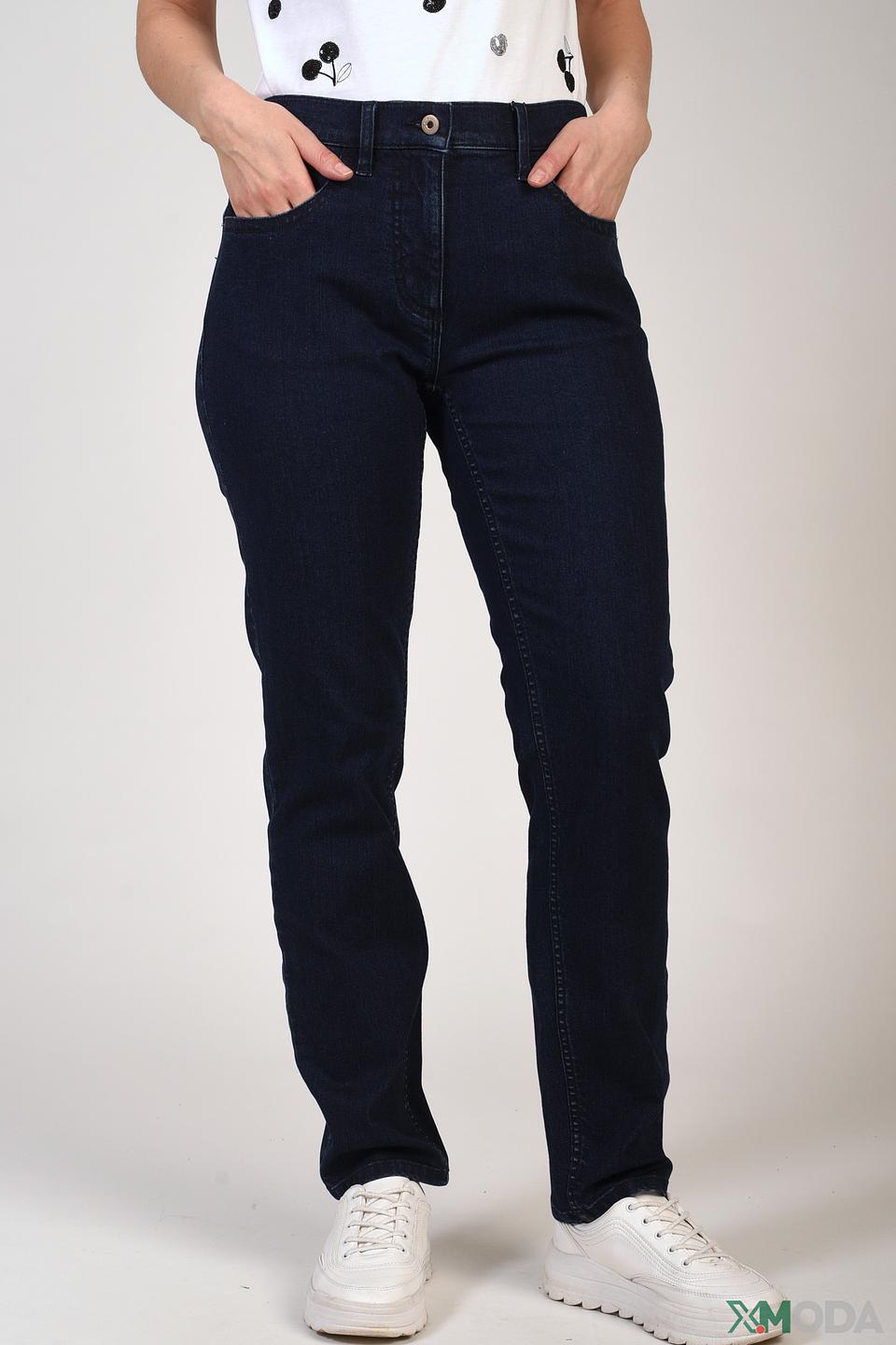 Джинсы Pezzo тёмно-синие прямые