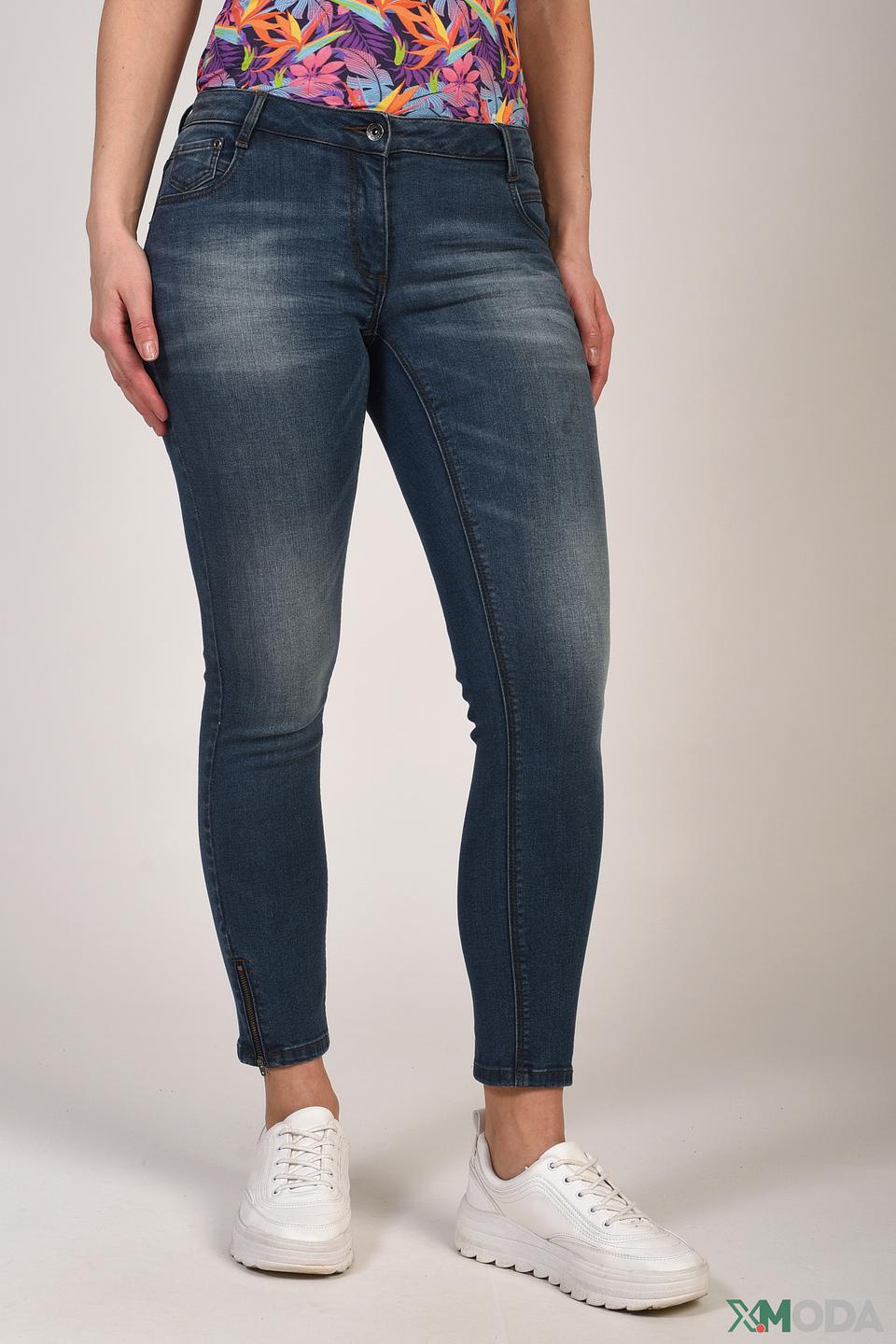 Джинсы скинни Pezzo синие