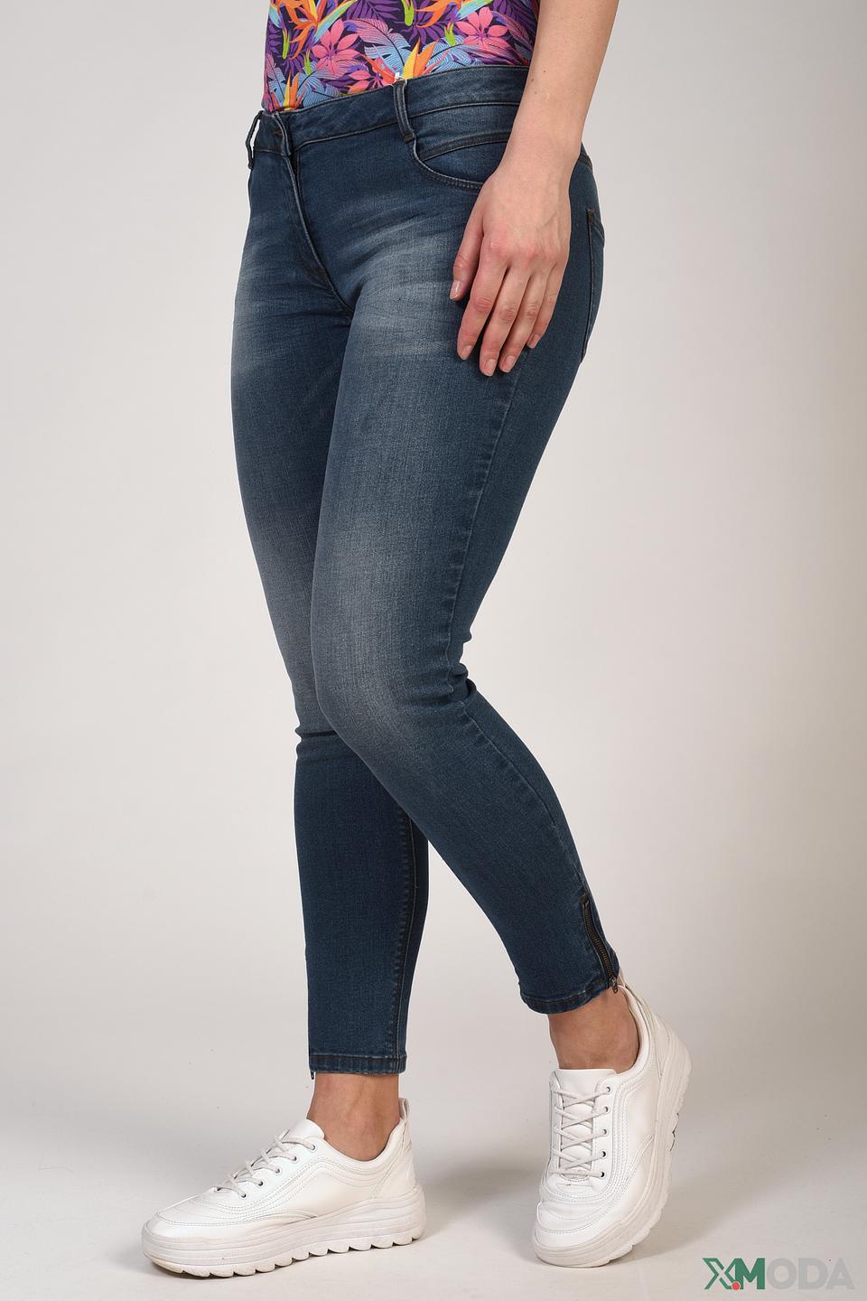 Джинсы скинни Pezzo синие