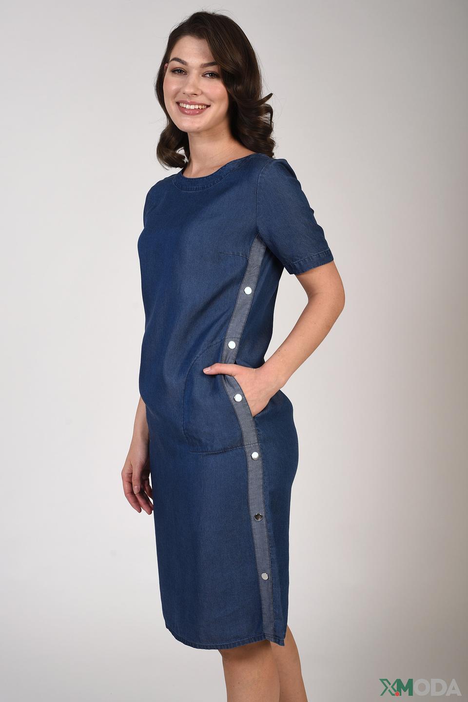 Платье Pezzo деним