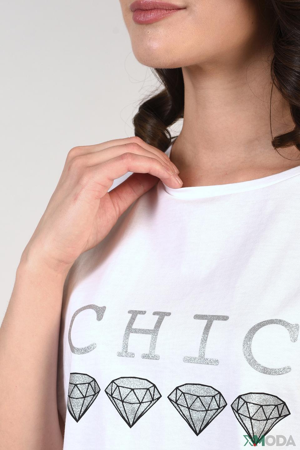 Футболка Pezzo с принтом Chic