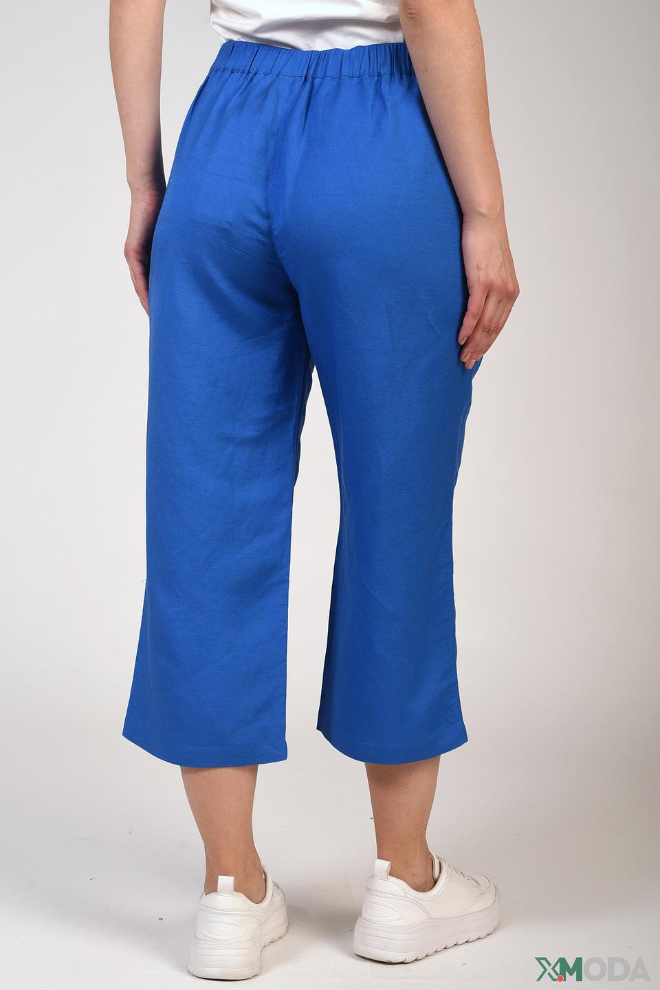 Брюки Pezzo кюлоты синие