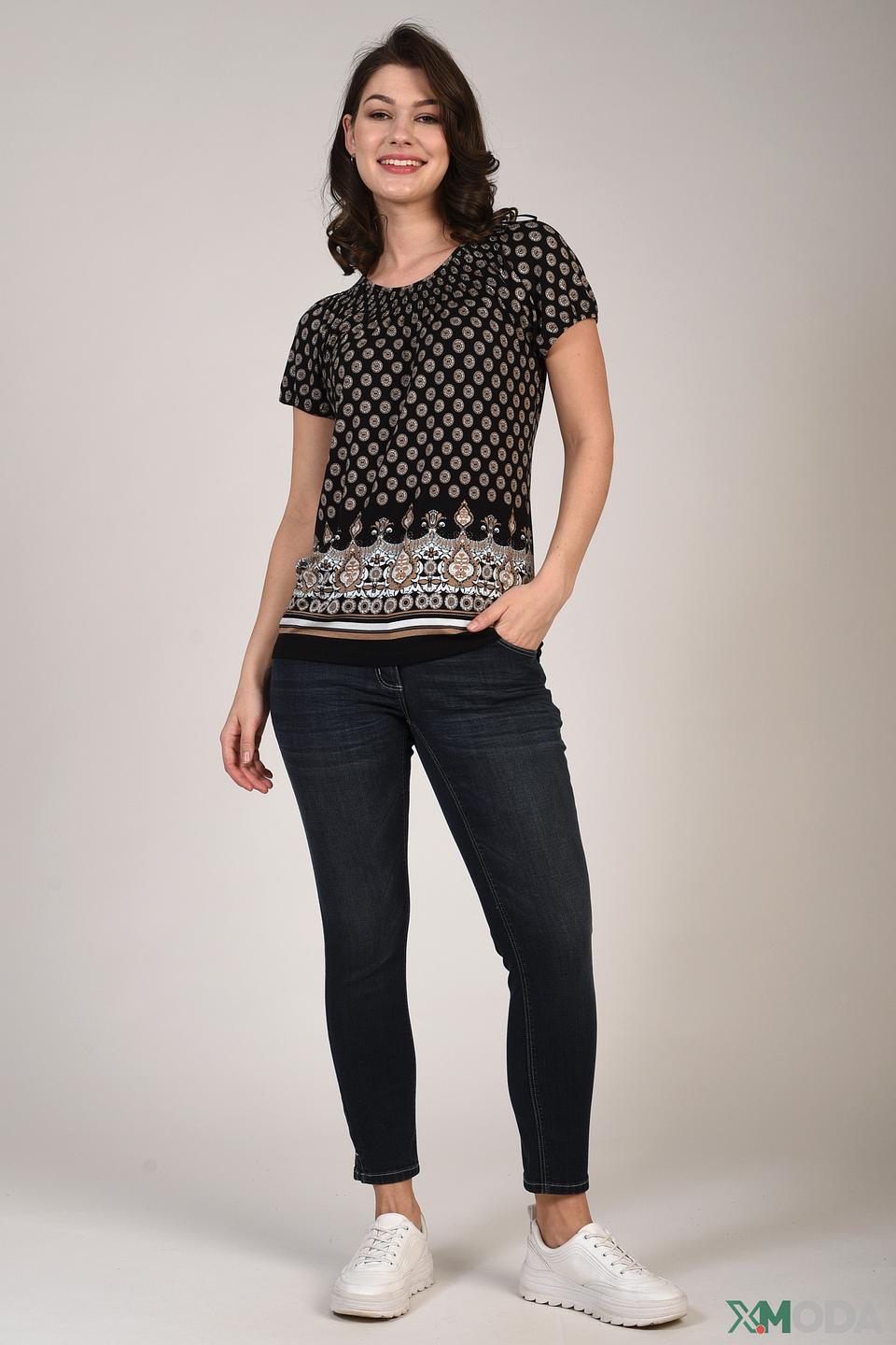 Джинсы Pezzo с вышивкой