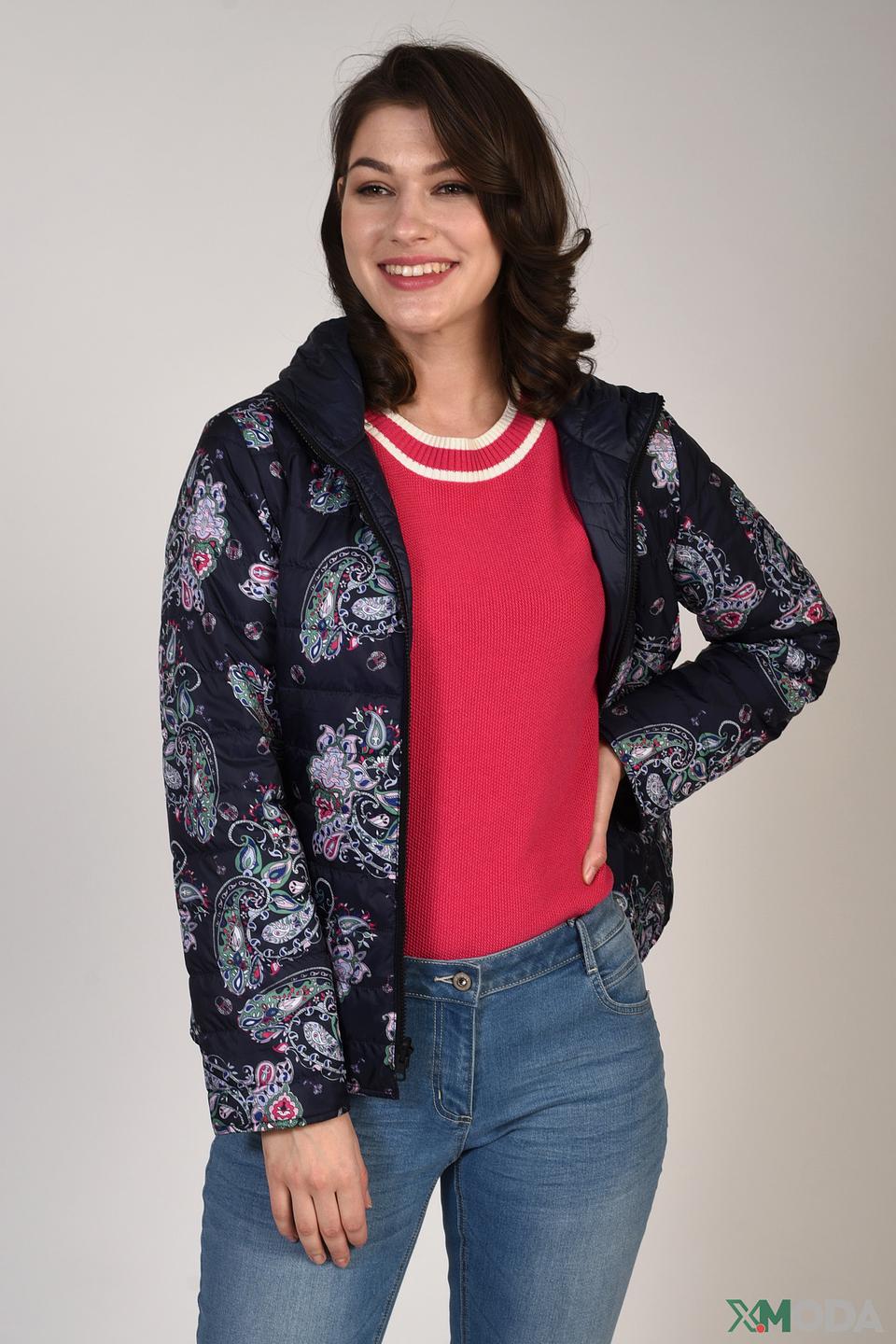 Куртка Pezzo с цветочным принтом