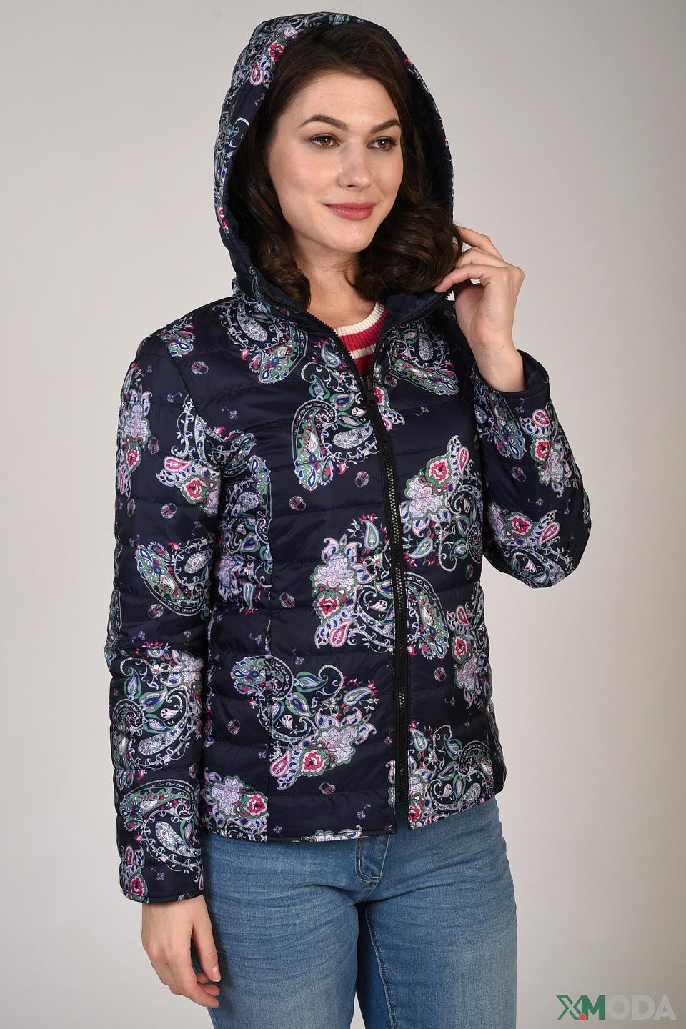 Куртка Pezzo с цветочным принтом