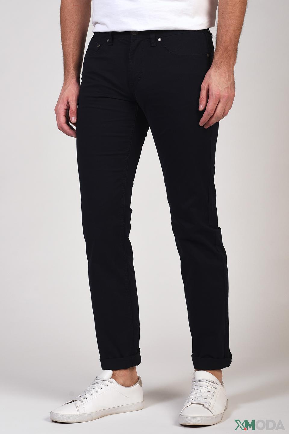 Брюки Pezzo чёрные slim fit