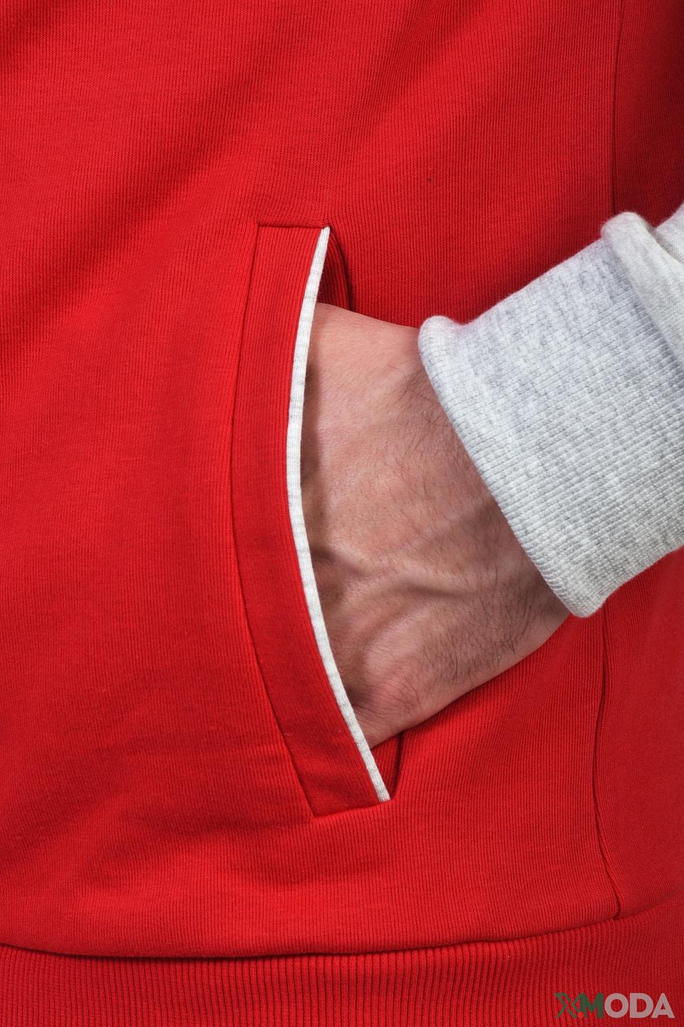 Кардиган Pezzo комбинированный красный