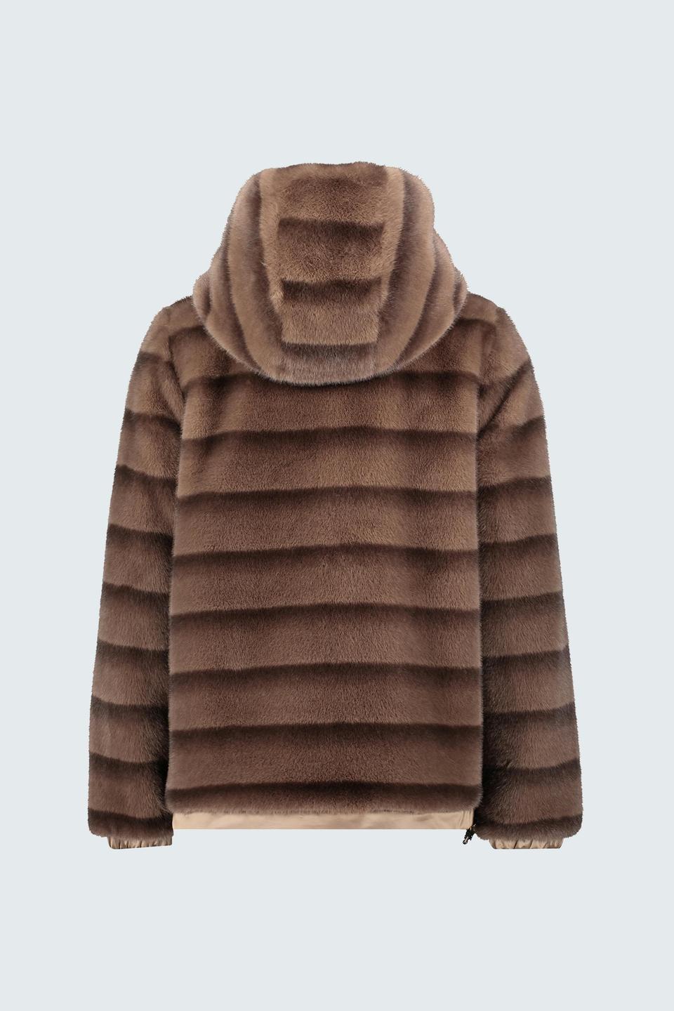 Коричневая куртка из искусственного меха Betty Barclay outdoor