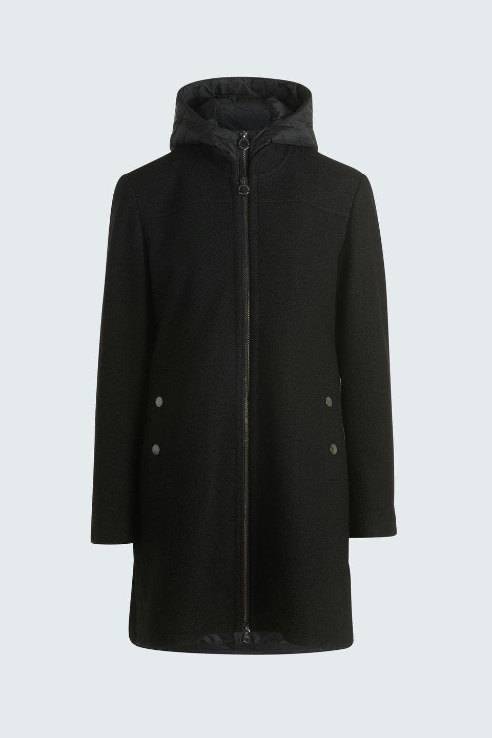 Черное пальто с капюшоном Betty Barclay outdoor