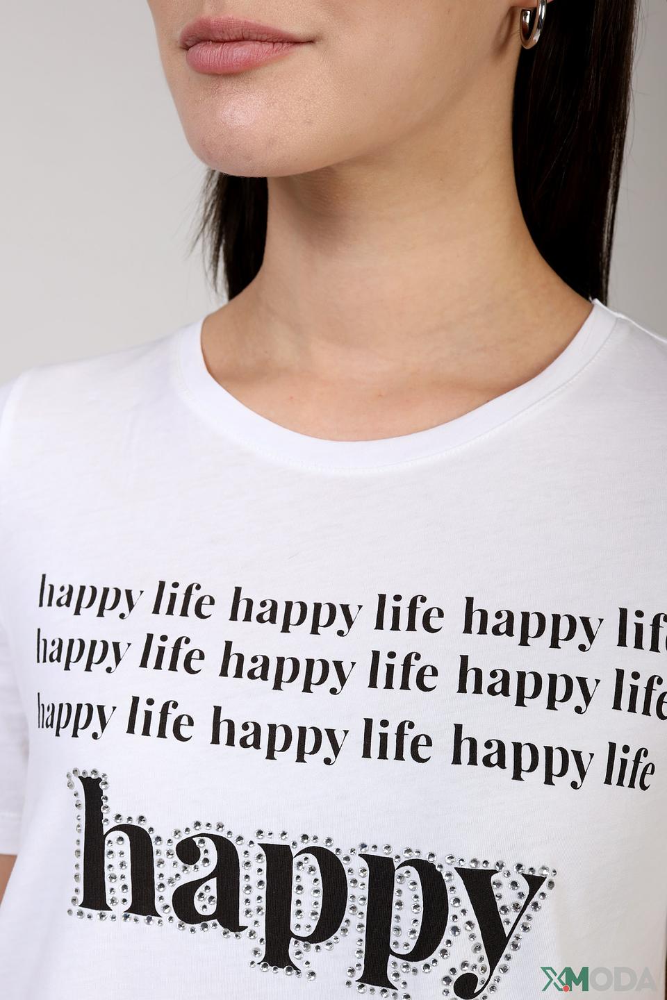 Футболка Rich and Royal с принтом white