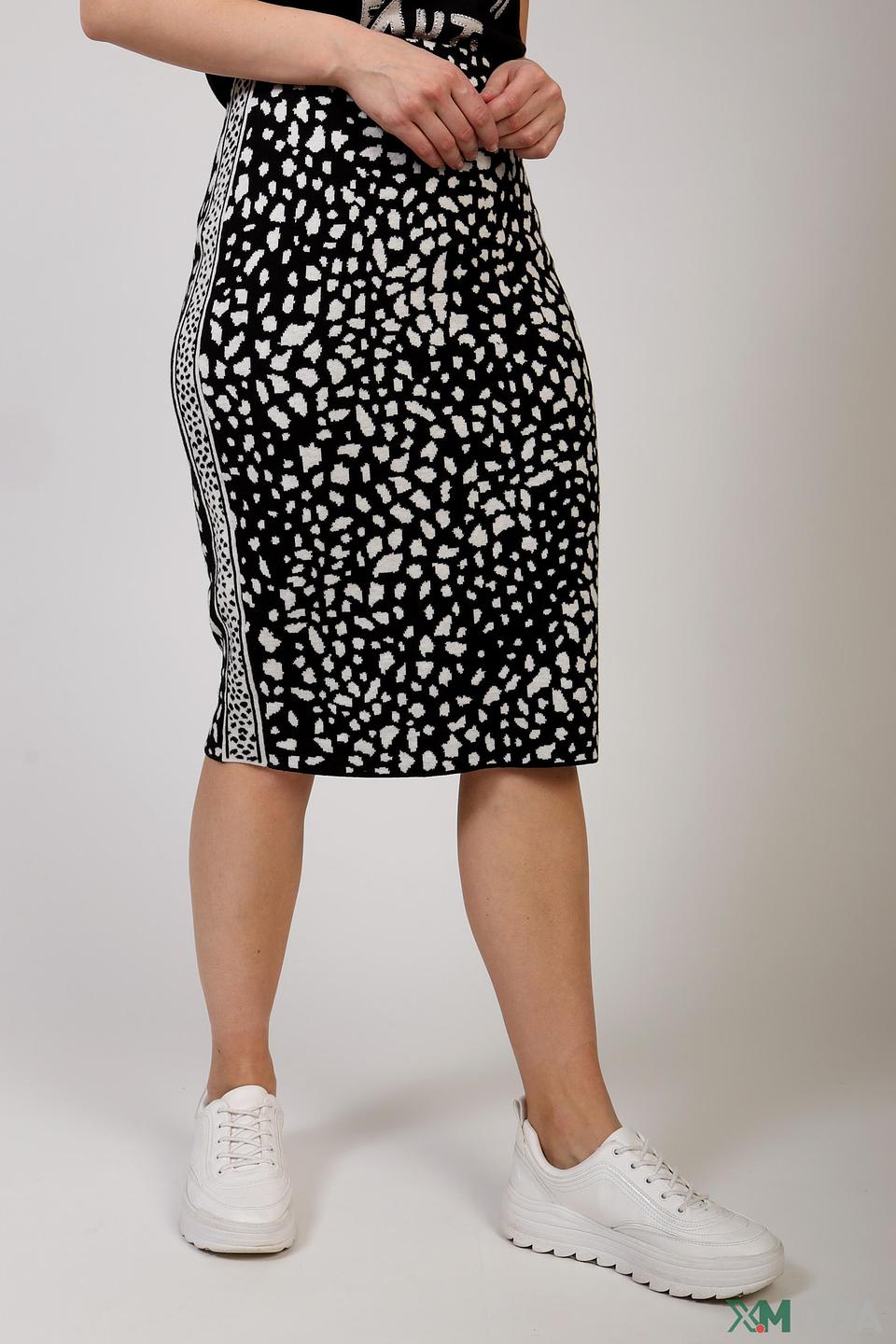 Юбка Oui с леопардовым принтом