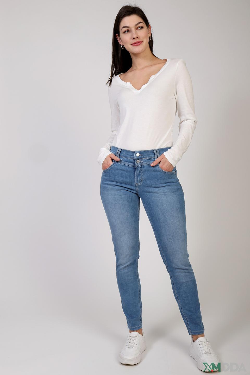 Джинсы Angels Slim Fit голубые