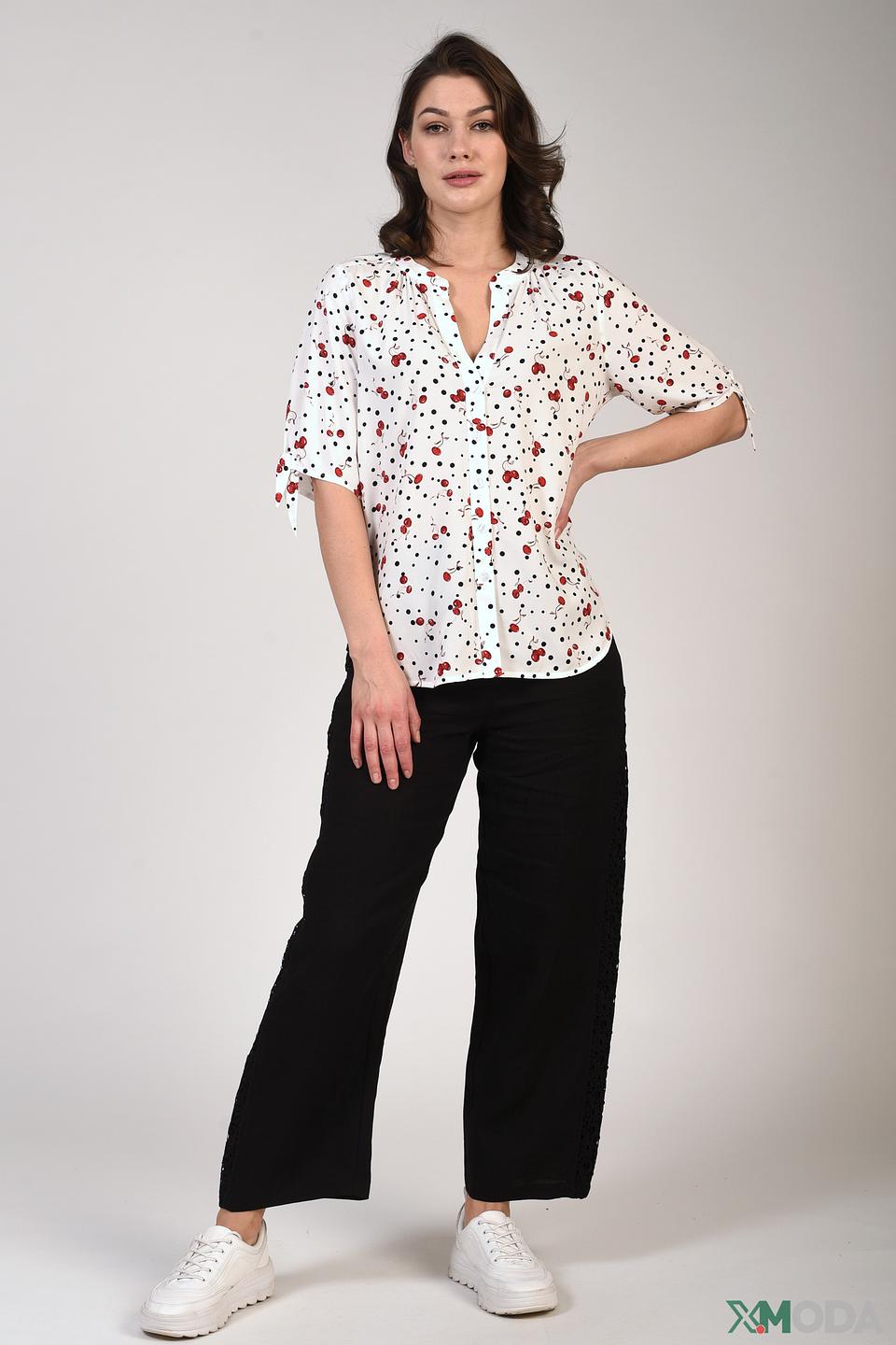 Блуза Pezzo с вишнями