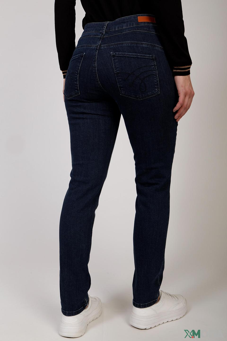 Джинсы Oui с декоративной отделкой