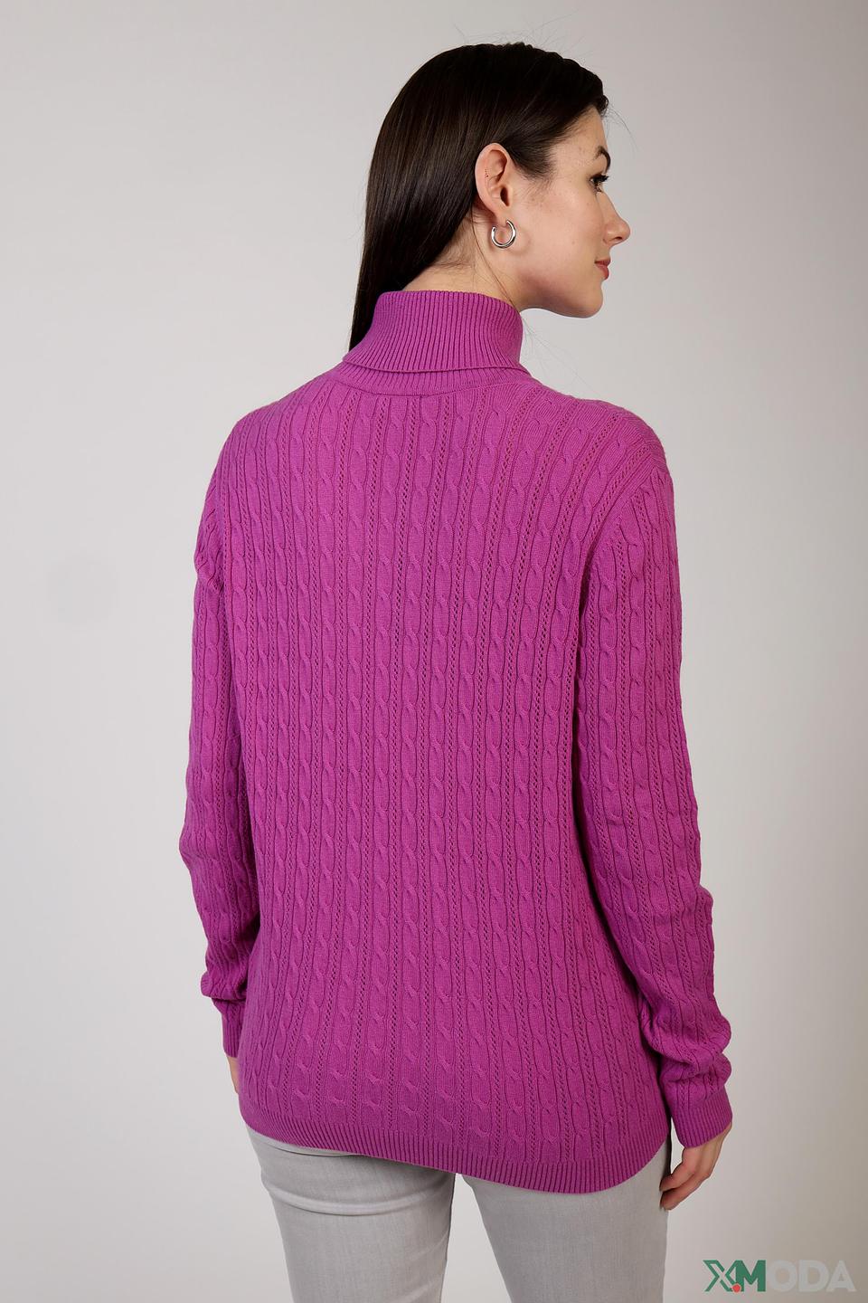 Водолазка Pezzo фуксия с косами