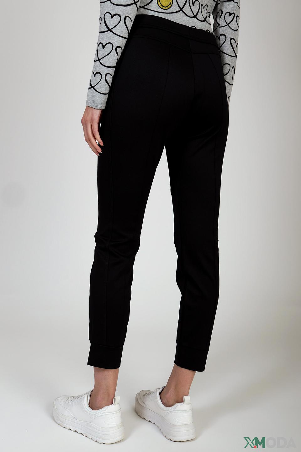 Брюки трикотажные Oui чёрные