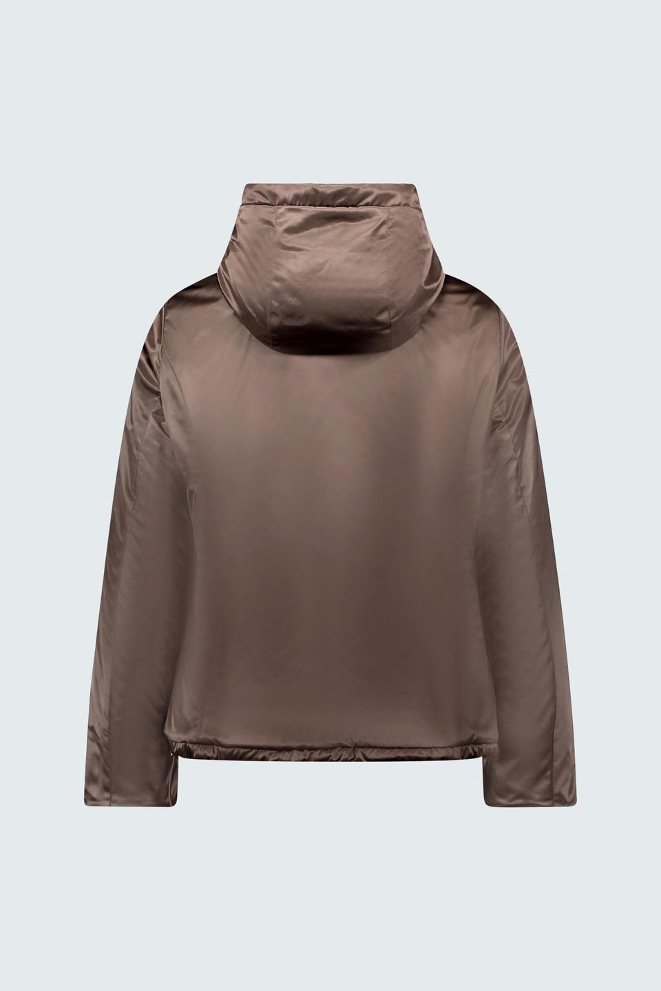 Коричневая куртка с капюшоном Betty Barclay outdoor