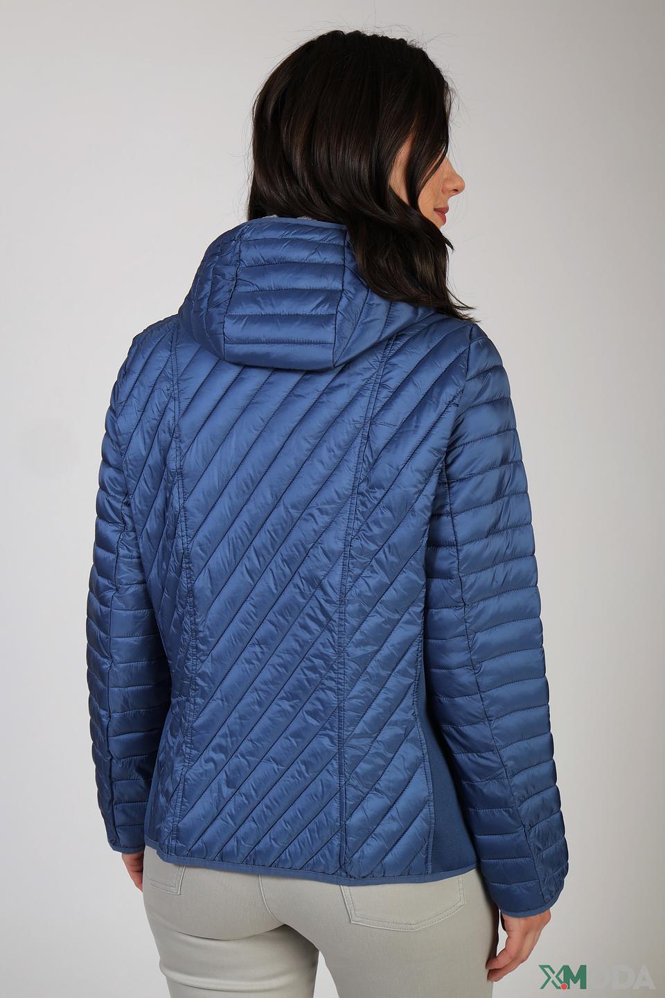 Куртка Lebek стеганая синяя
