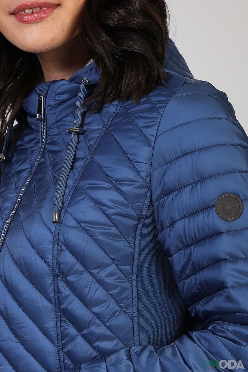 Куртка Lebek стеганая синяя