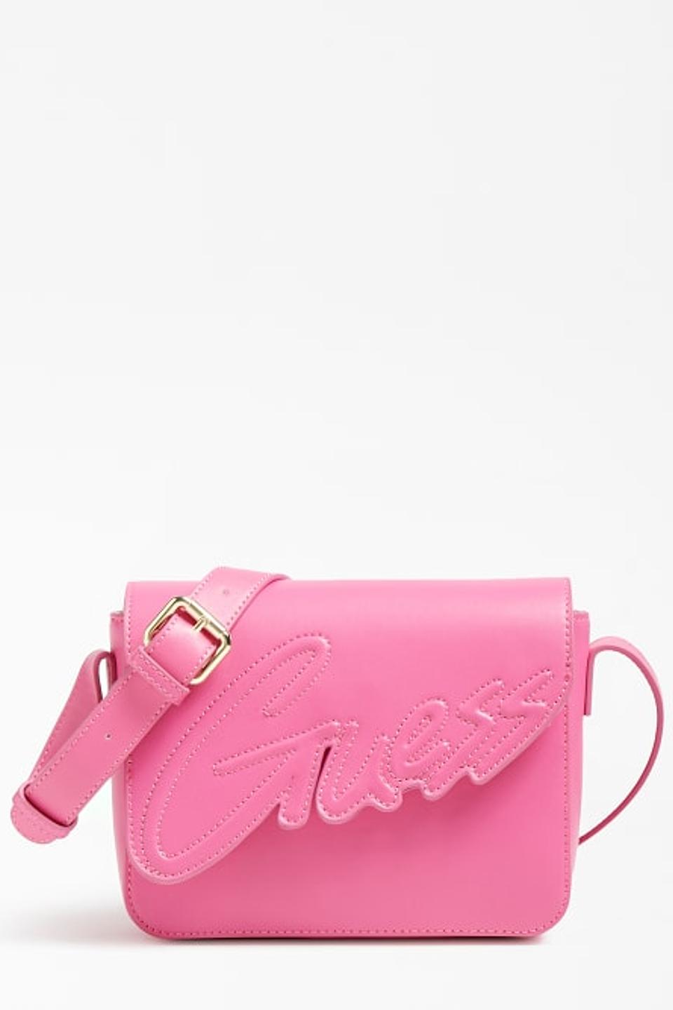 Guess Girl сумка через плечо розовая