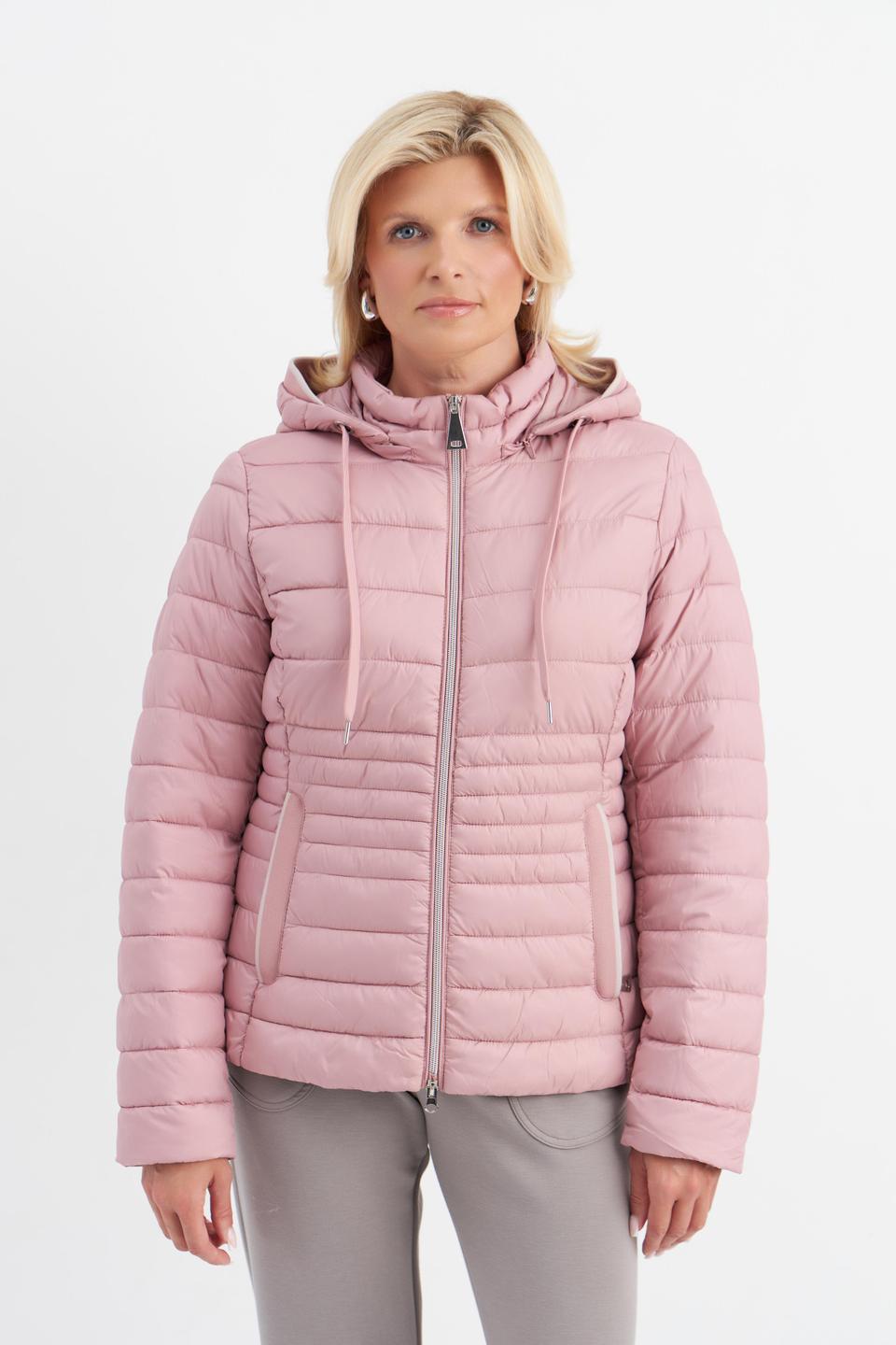 Светло-розовая куртка Betty Barclay outdoor с капюшоном