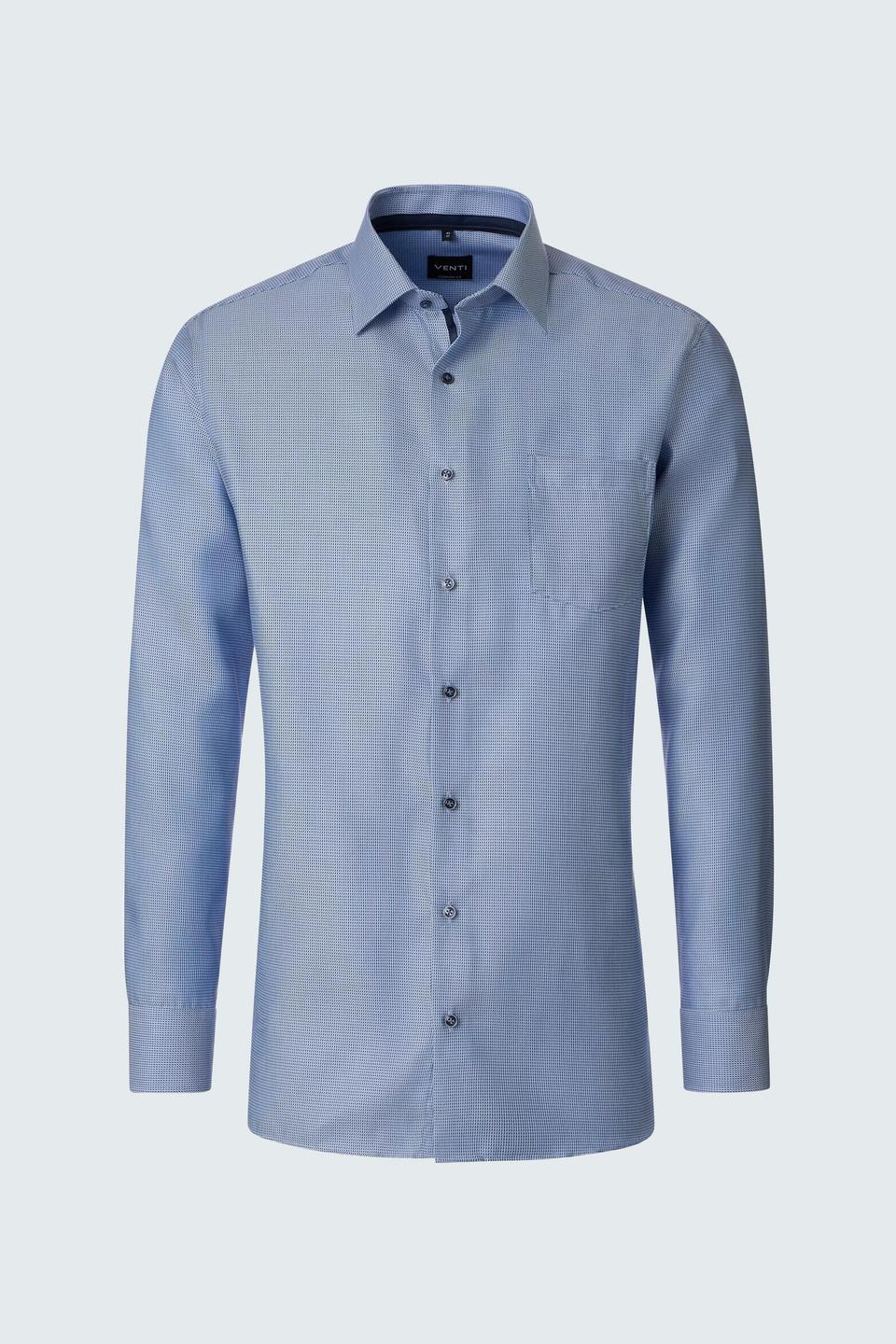 Рубашка Venti Comfort Fit голубая