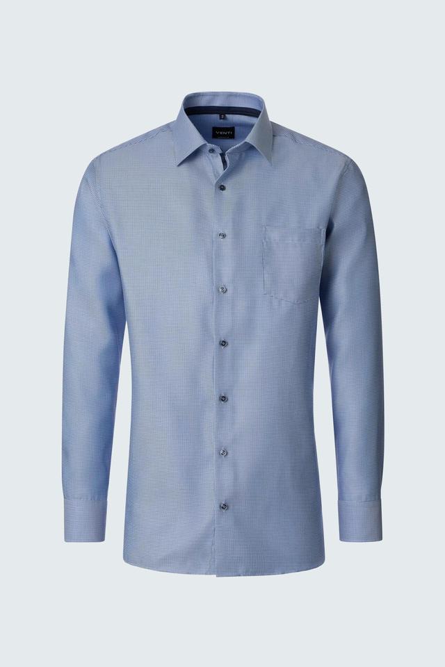 Рубашка Venti Comfort Fit голубая
