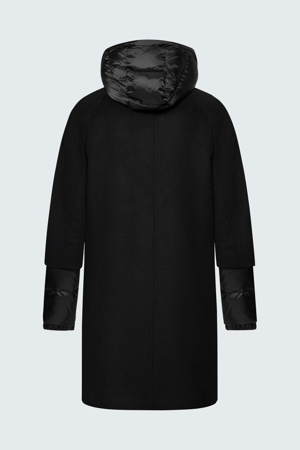 Черное пальто со стегаными деталями Betty Barclay outdoor