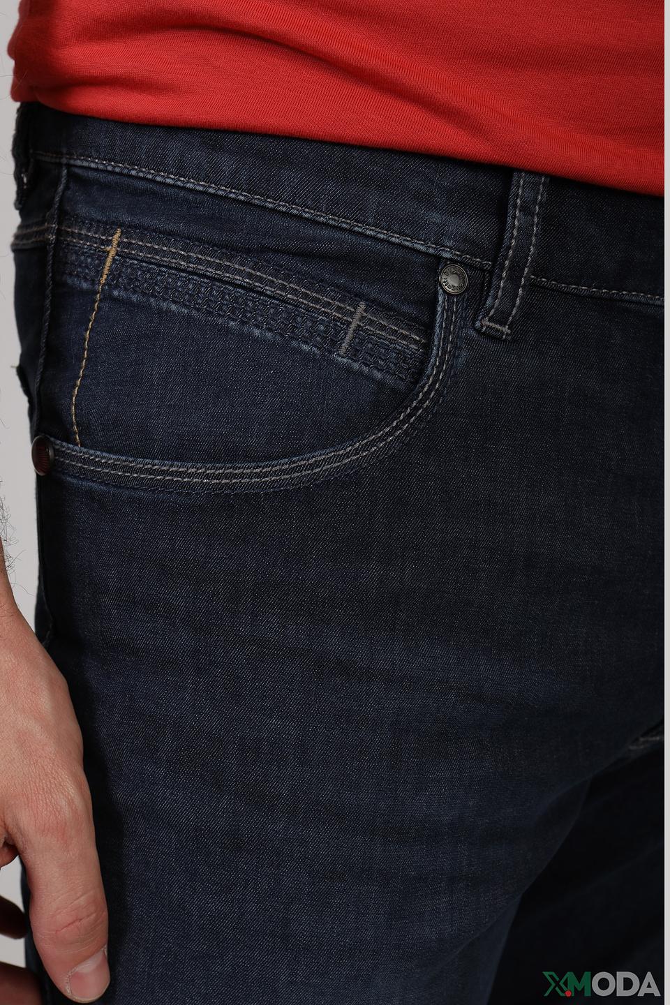 Джинсы Bugatti Slim Fit тёмно-синие