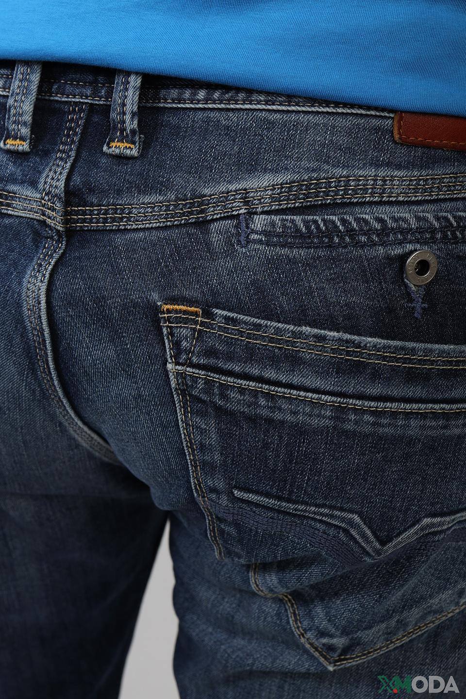 Брюки Pepe Jeans London серые